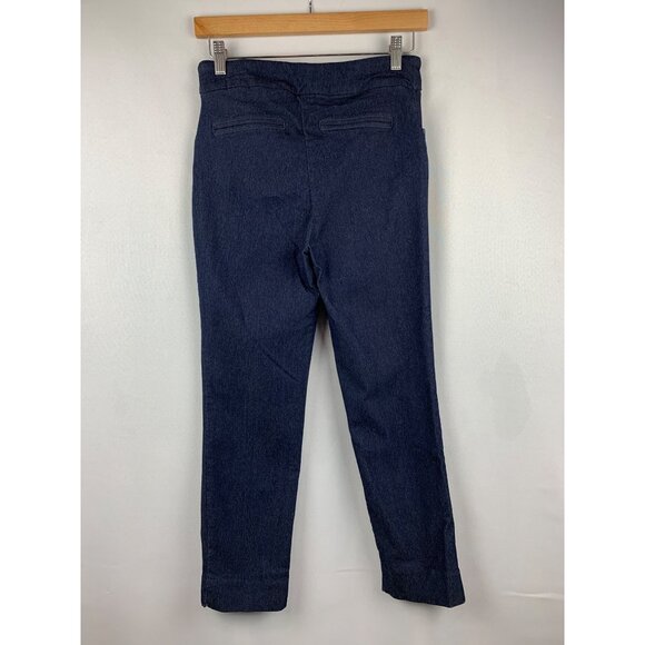 Hilary Radley Womens Denim-Look Pants S - Picture 5 of 6
